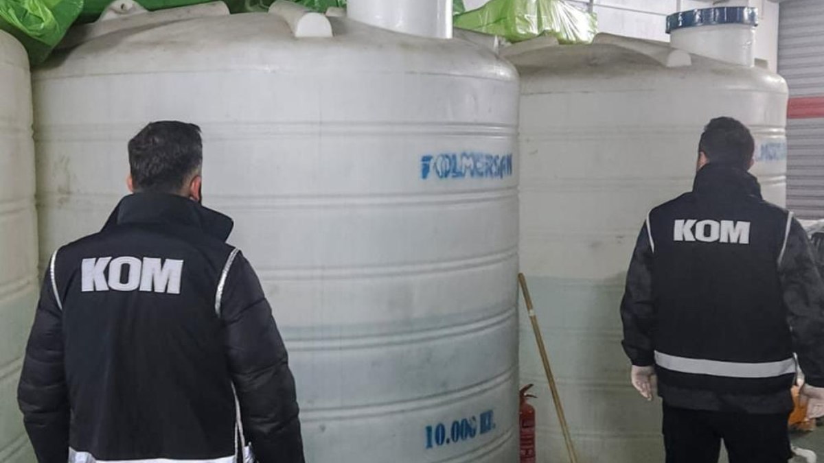Manisa'da sahte alkol kullanımında yaşanan artışa karşı gerçekleştirilen büyük operasyon,