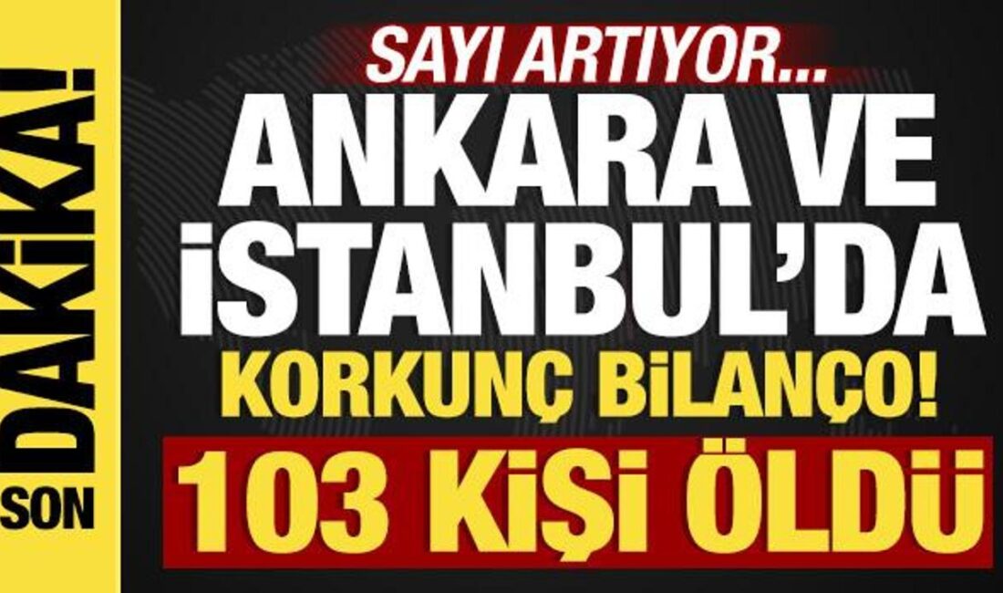 Sahte içki tüketimi, Ankara ve İstanbul'da 103 kişinin hayatını kaybetmesine