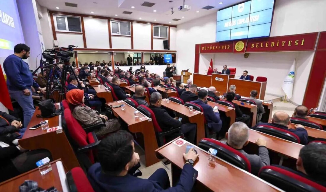 Sakarya Büyükşehir Belediyesi'nde Şubat ayı olağan meclis toplantısında dönüşüm vurgusu
