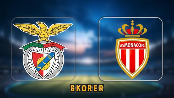 UEFA Şampiyonlar Ligi play-off turu rövanş mücadelesinde Benfica ile Monaco