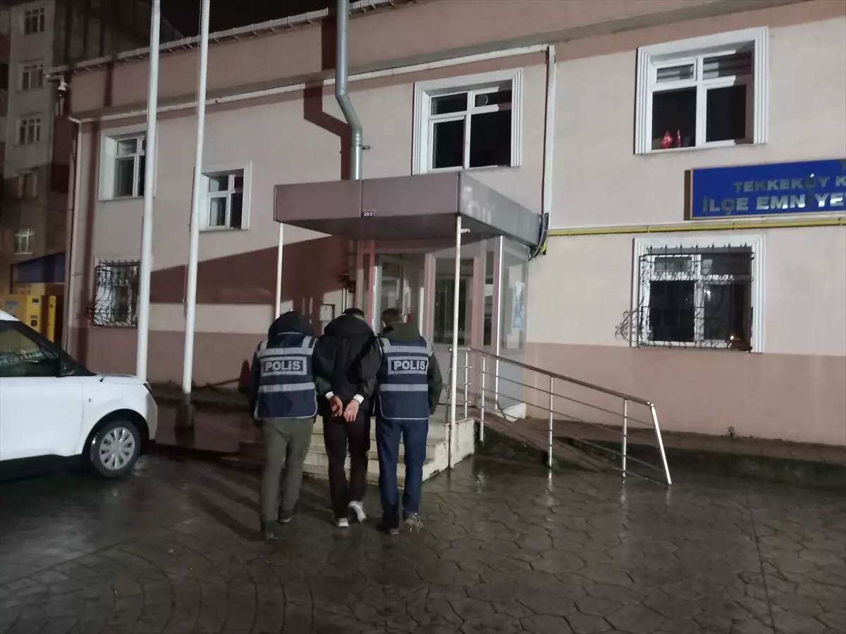 Samsun'da 12 yıl hapis cezası bulunan firari hükümlü, güvenlik güçleri