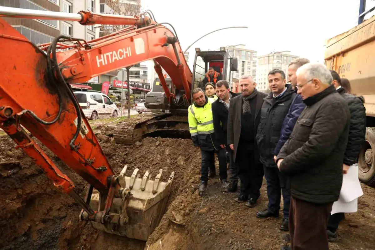 Samsun'da altyapı çalışmaları tüm hızıyla devam ediyor. Şehirdeki yol, su