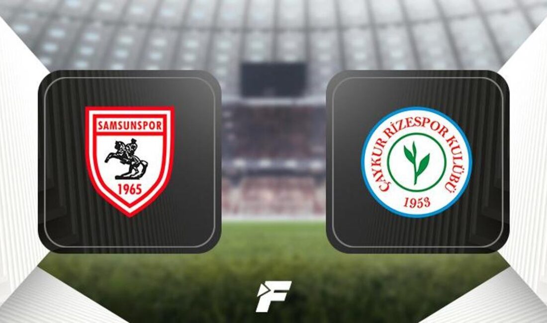 Reeder Samsunspor, Trendyol Üstün Lig'in 25. haftasında bugün sahasında Çaykur