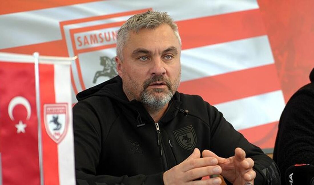 Samsunspor Teknik Direktörü Thomas Reis, Hatayspor maçı öncesinde önemli açıklamalarda