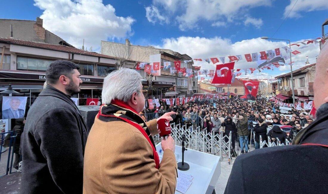 Zafer Partisi Genel Başkan Vekili Prof. Dr. Ali Şehirlioğlu, Eskişehir’de