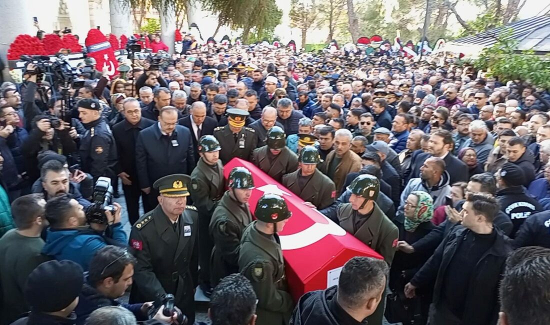 Şehit Binbaşı Murat Kemal Yetişen'in cenaze töreni, vatanseverliği ve azmiyle