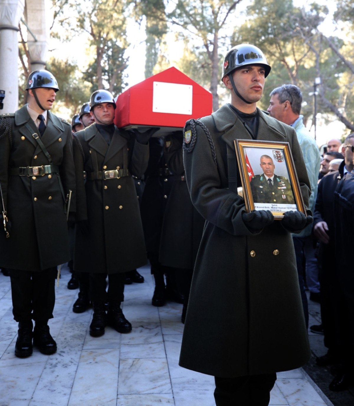 Şehit Piyade Komando Binbaşı Murat Kemal Yetişen'in Cenaze Töreni
