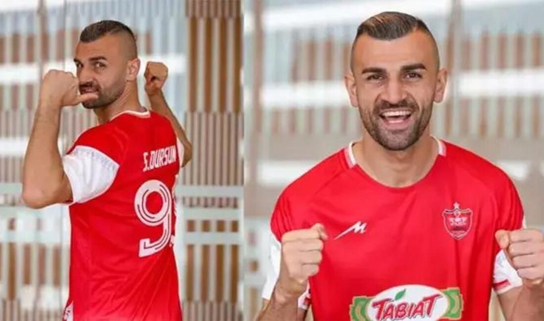 Orta transfer devrinde Alanyaspor'dan Persepolis'e transfer olan Serdar Dursun, birinci