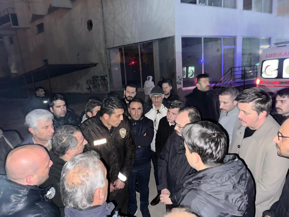 Siirt'te Gece Yarısı Yangın Paniği