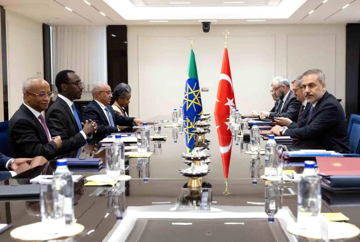 Hakan Fidan konut sahipliğinde Somali ve Etiyopya teknik müzakerelerin birinci