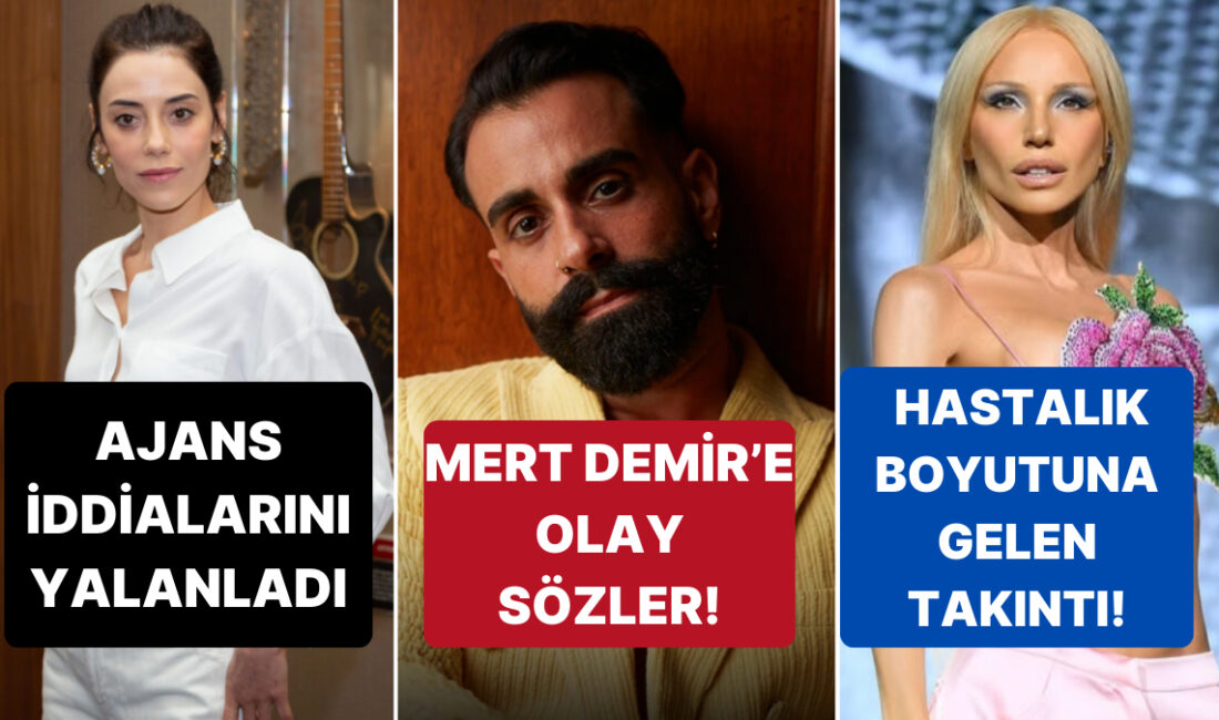 Son dakika magazin haberlerinde Gökhan Türkmen, Cansu Dere ve Gülşen'in
