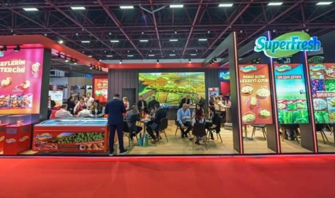 SuperFresh, ANFAŞ 31. Uluslararası Gıda ve İçecek İhtisas Fuarı'nda yenilikçi