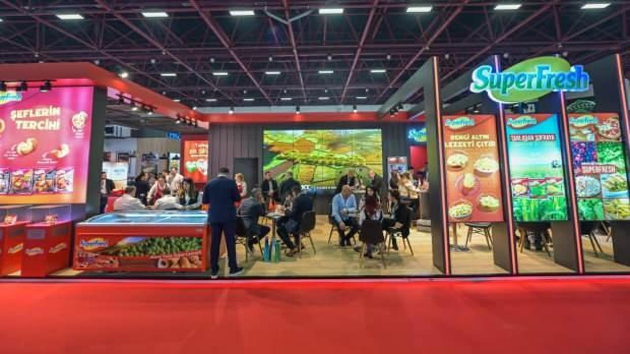 SuperFresh, ANFAŞ 31. Uluslararası Gıda ve İçecek İhtisas Fuarı'nda yenilikçi