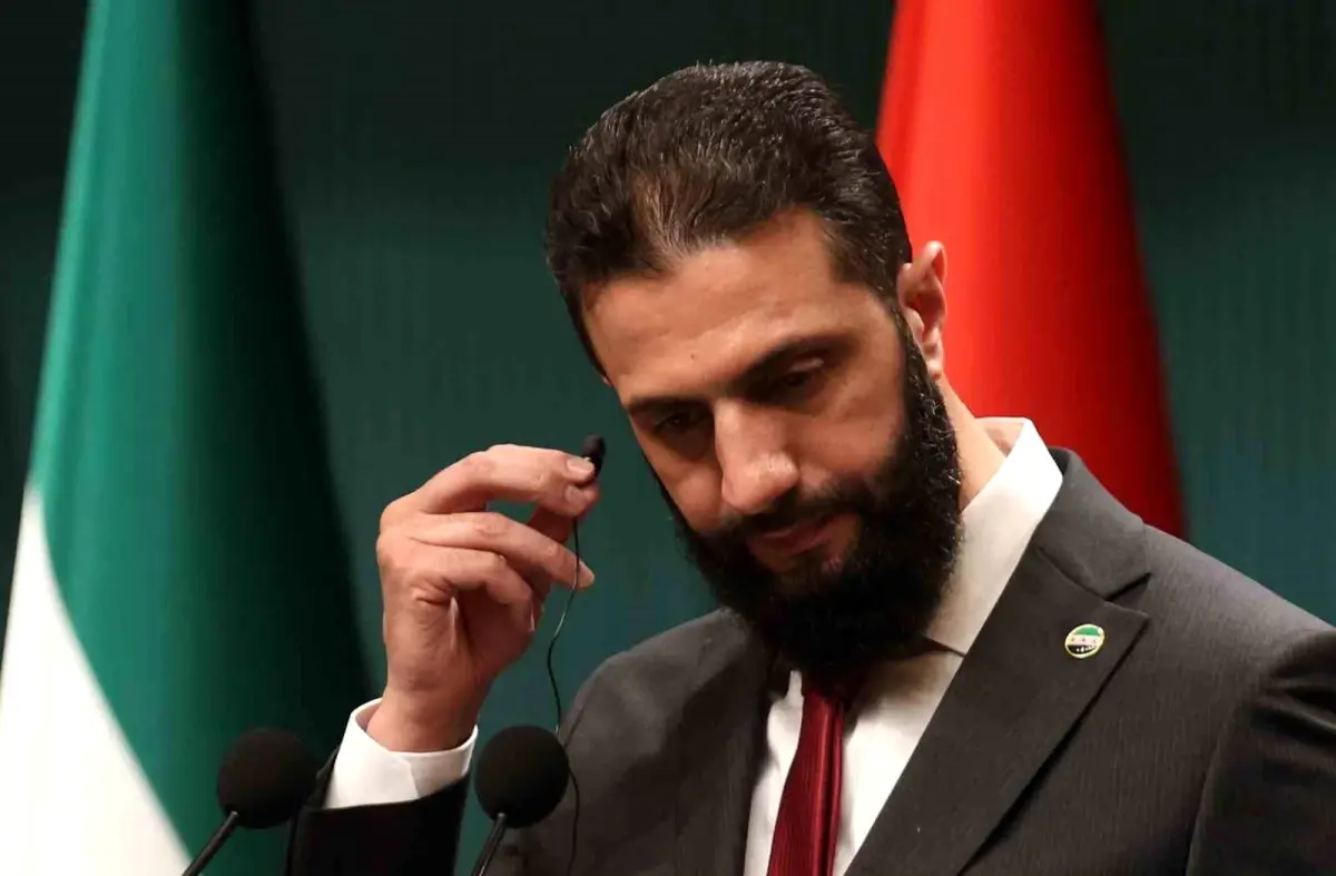 Suriye Devlet Başkanı Ahmed eş-Şara, Trump'ın Gazze planını eleştirerek uluslararası