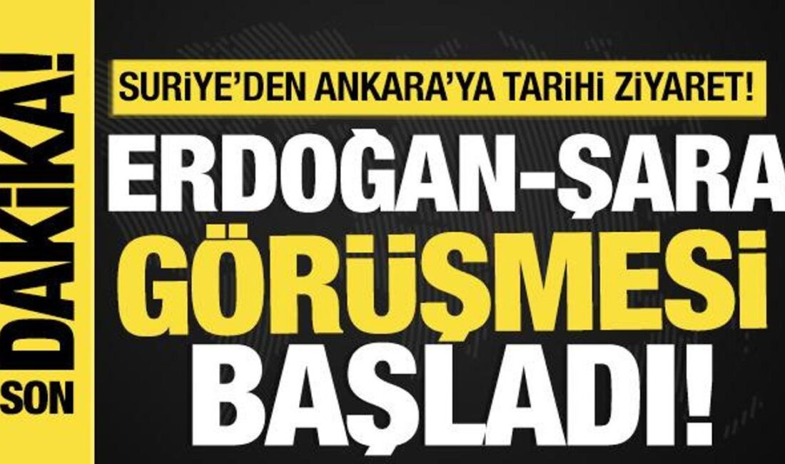 Suriye Geçiş Dönemi Cumhurbaşkanı Şara'nın Türkiye ziyareti, iki ülke arasındaki