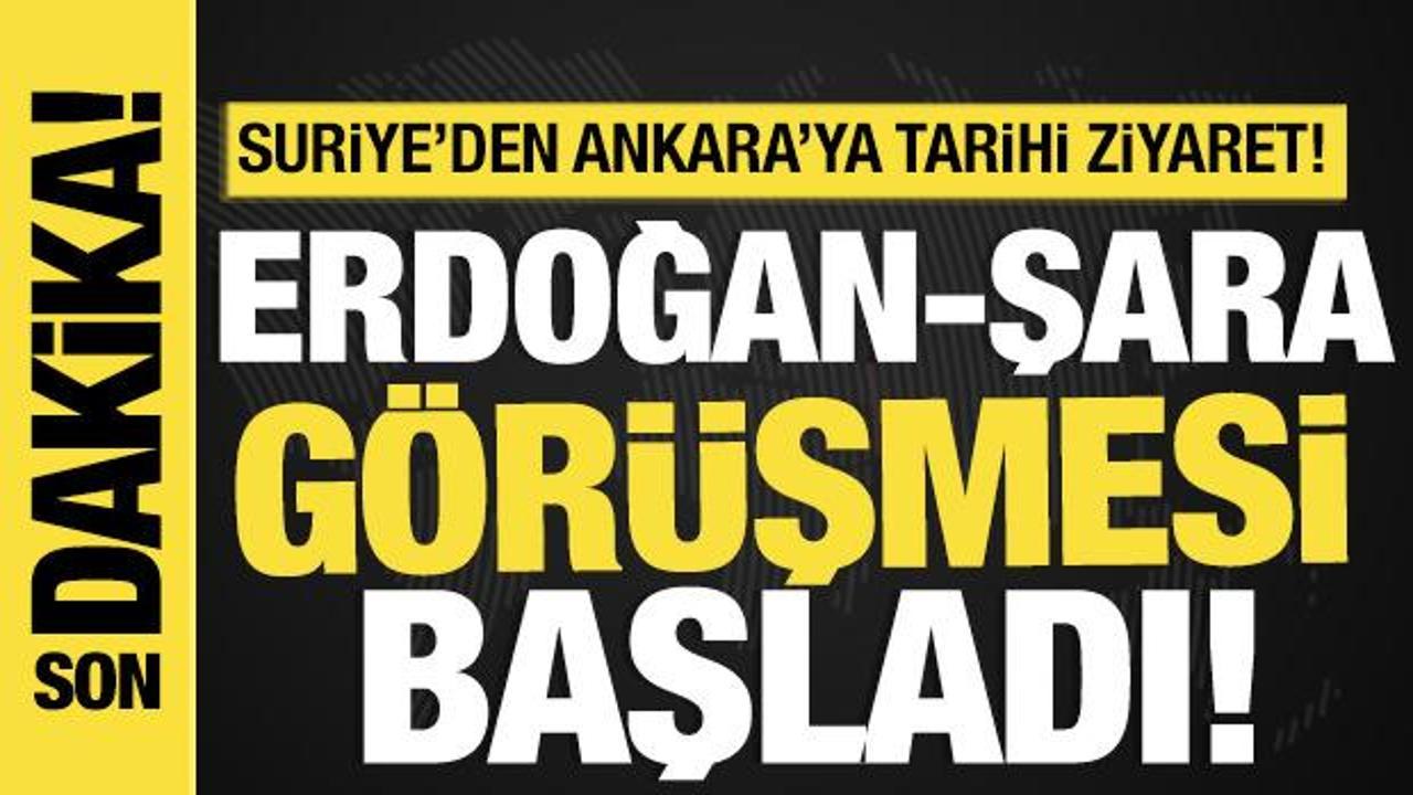 Suriye Geçiş Dönemi Cumhurbaşkanı Şara'nın Türkiye ziyareti, iki ülke arasındaki