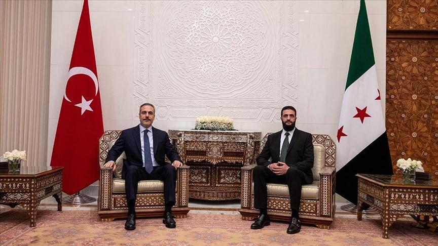Suriye Geçiş Dönemi Devlet Başkanı Ahmed Şara Türkiye'de