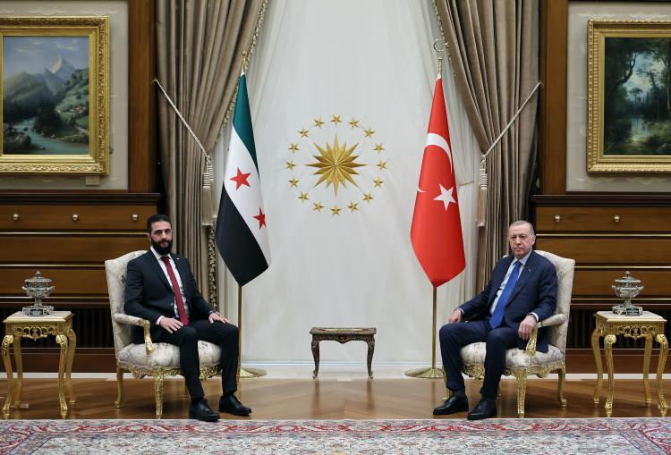 Suriye Lideri Ahmed Eş-Şara Türkiye'yi Ziyaret Etti