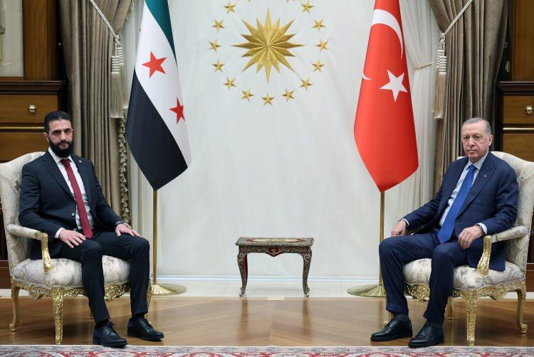 Suriye Lideri Ahmed Eş-Şara Türkiye'yi Ziyaret Etti