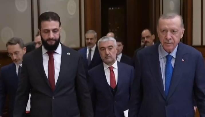 Suriye Lideri Ahmed Eş-Şara Türkiye'yi Ziyaret Etti
