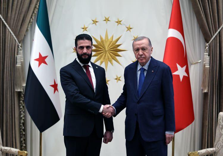 Suriye Lideri Ahmed Eş-Şara Türkiye'yi Ziyaret Etti