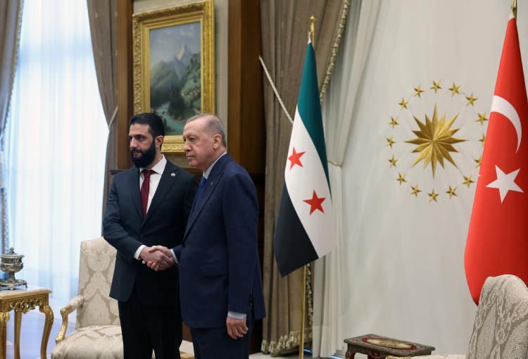 Suriye Lideri Ahmed Eş-Şara Türkiye'yi Ziyaret Etti