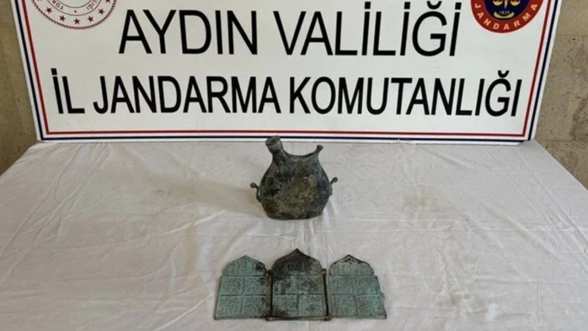 Tarihi eser kaçakçılarına yönelik gerçekleştirilen operasyon sonucunda 200 bin dolar