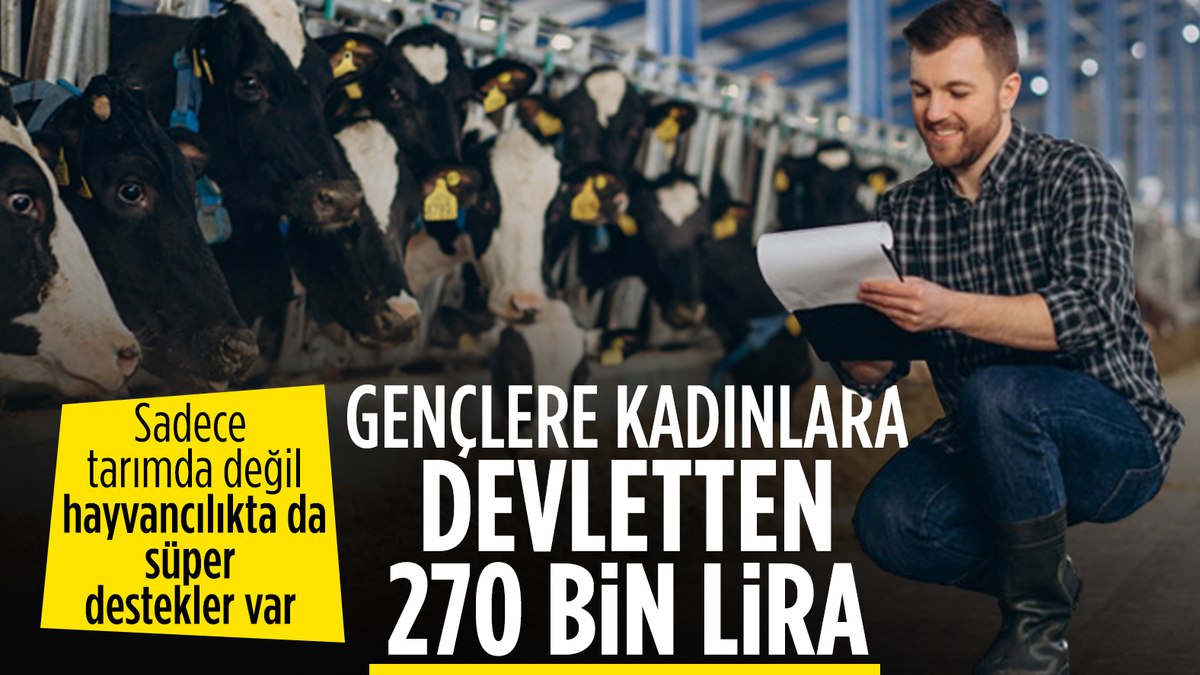 Tarım ve hayvancılık sektörüne yönelik yeni destek paketleri açıklandı. Bu