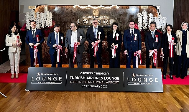 TAV İşletme Hizmetleri, Narita Uluslararası Havalimanı'nda yeni Turkish Airlines Lounge