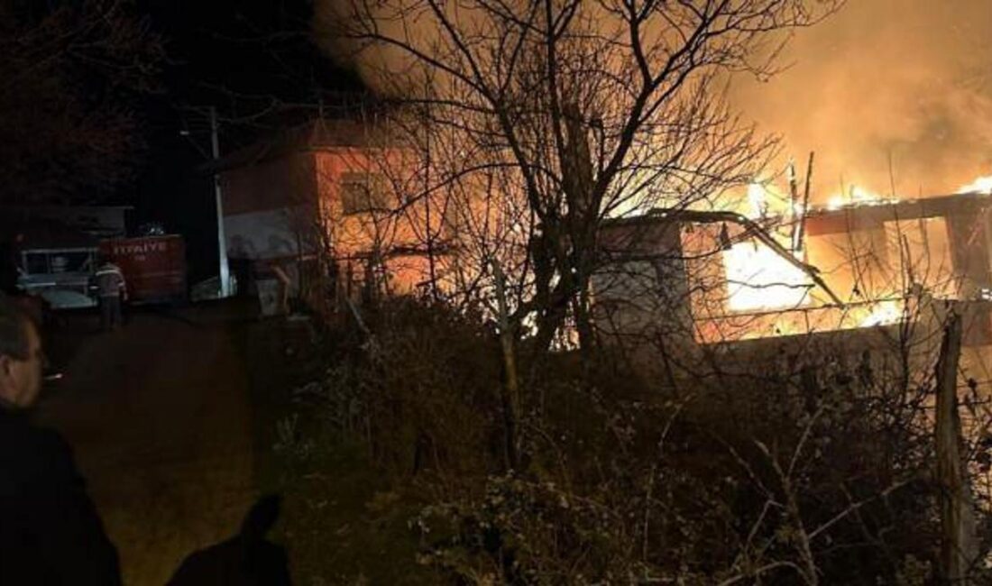 Tavşanlı'da meydana gelen yangın felaketi, Kıbrıs gazisi bir vatandaşın hayatını