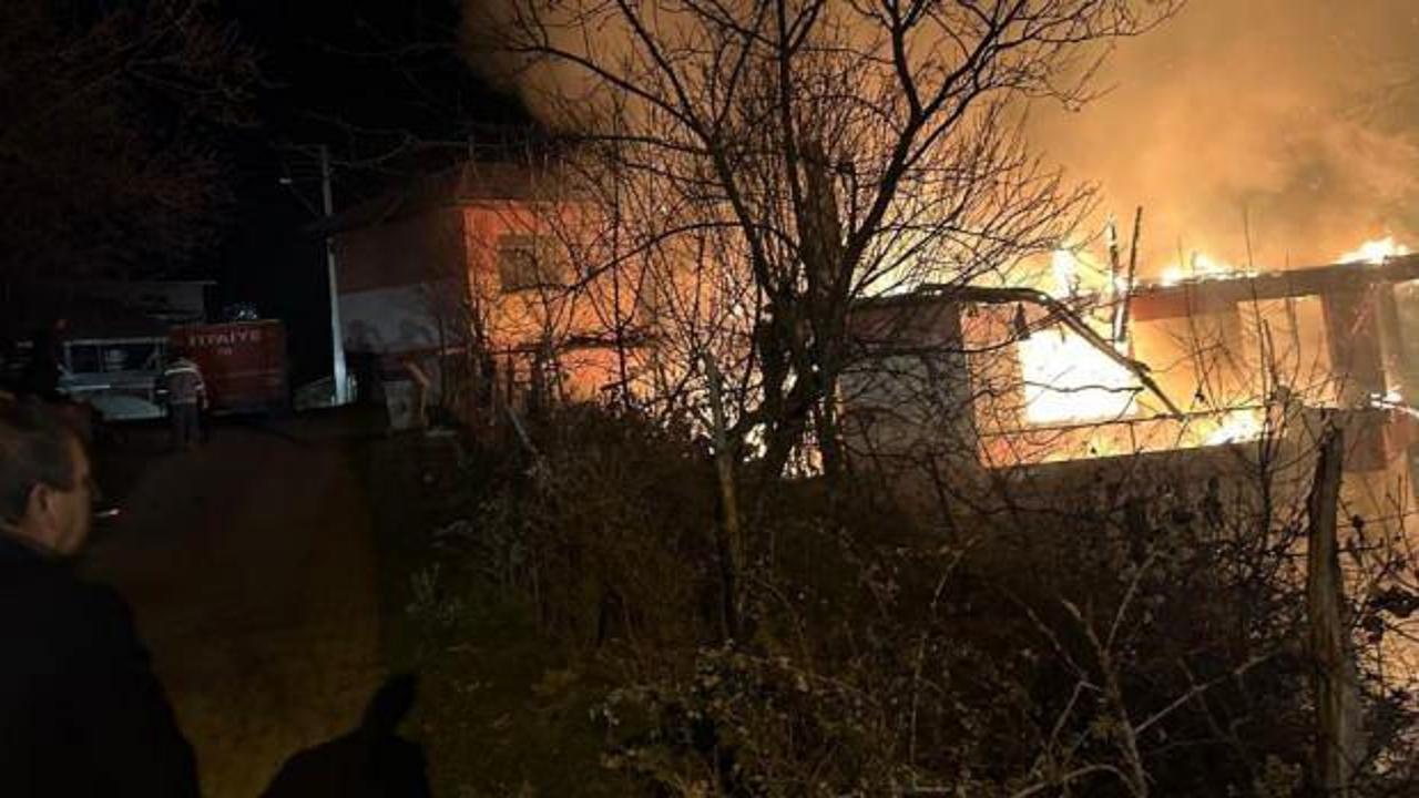 Tavşanlı'da meydana gelen yangın felaketi, Kıbrıs gazisi bir vatandaşın hayatını