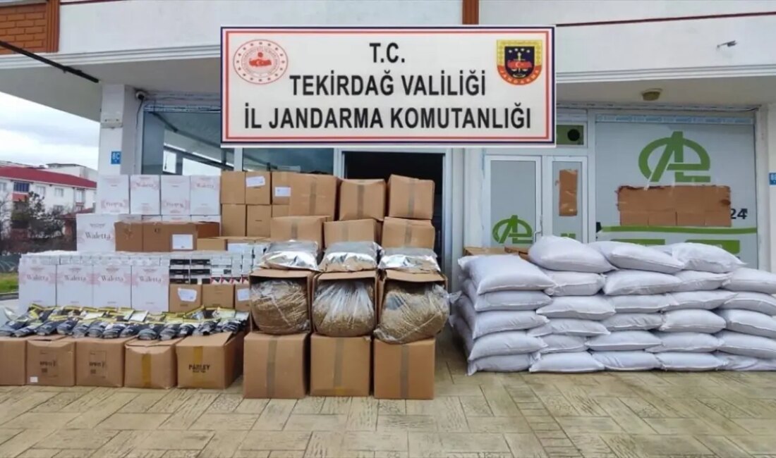840 bin makaron ve 1 ton tütün ele geçirildi, 4