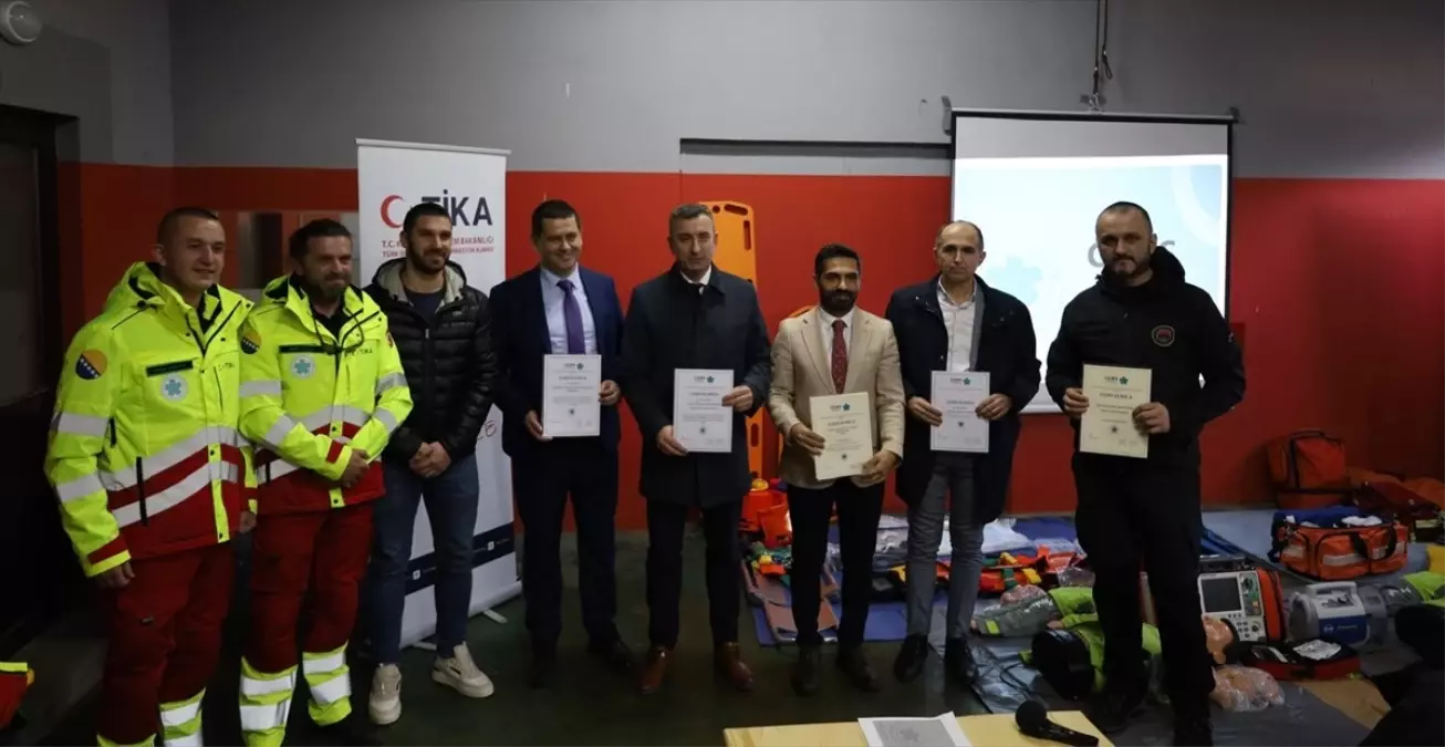 TİKA, Bosna Hersek'e tıbbi malzeme desteği sağlayarak sağlık alanında önemli