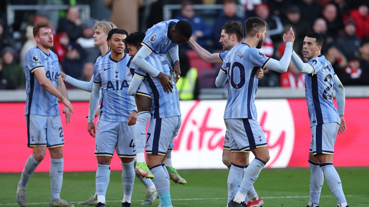 Tottenham, Brentford'u 2-0 mağlup ederek 7 maçlık hasrete son verdi.