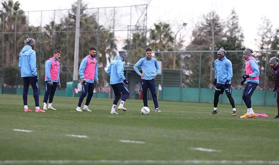 Trabzonspor'un antrenman programını keşfedin! Fiziksel ve taktiksel hazırlıkların detaylarıyla dolu