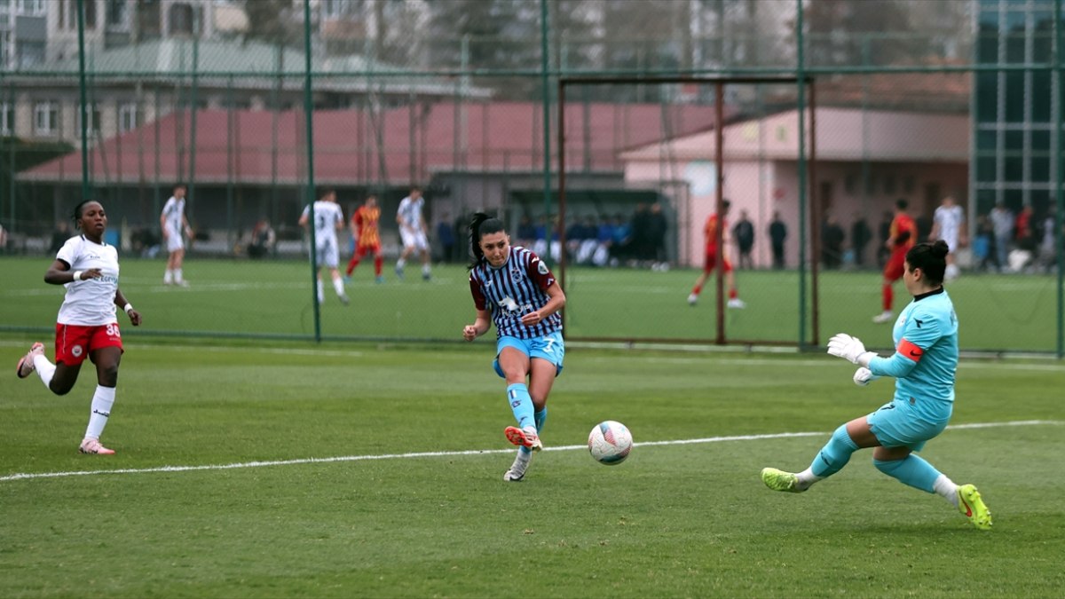 Trabzonspor, Bornova Hitab Spor'u 6-0'lık skorla mağlup ederek sahasında etkileyici