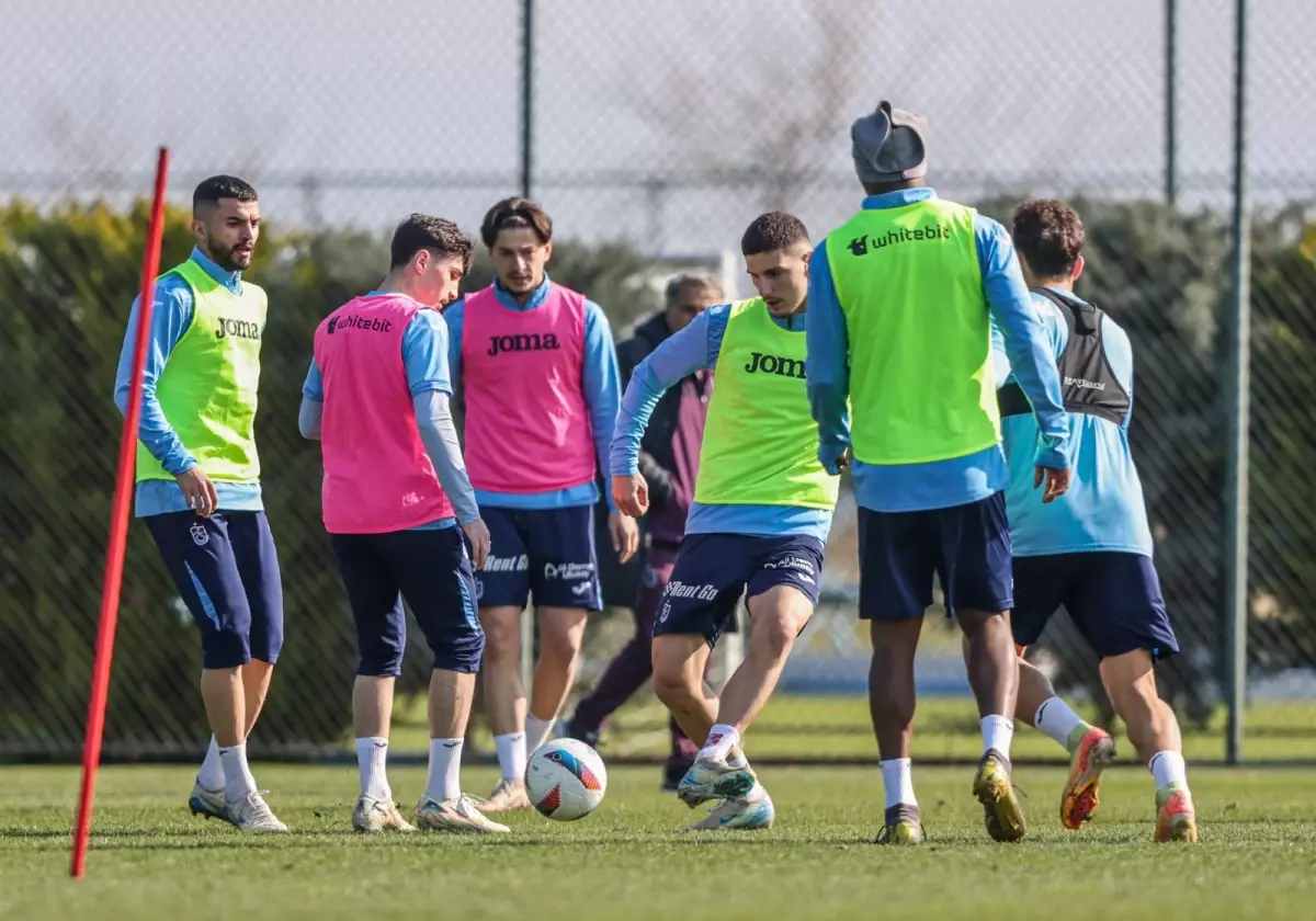 Trabzonspor, İskenderunspor ile karşılaşacağı maç için hazırlıklarını sürdürüyor. Takımın son