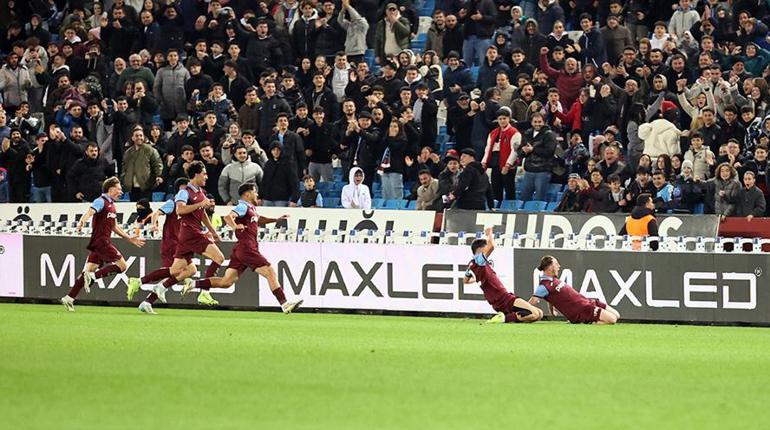 Trabzonspor, UEFA Gençlik Ligi'nde Juventus'u Geçti