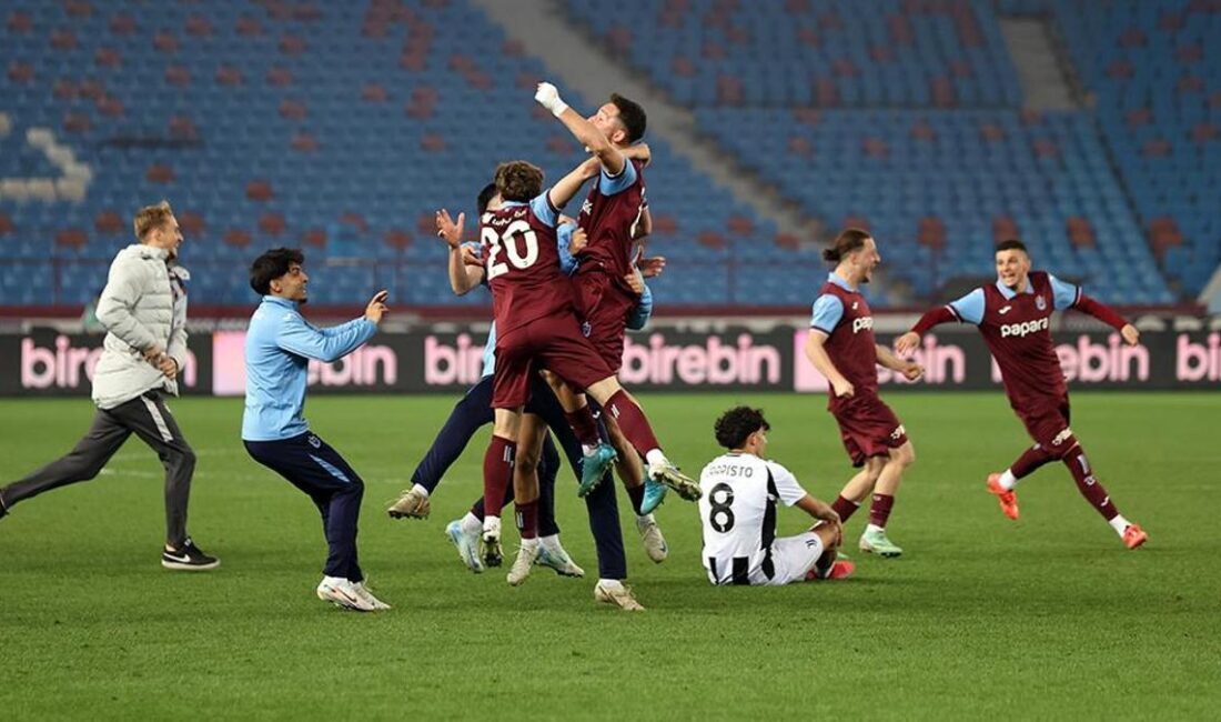 Trabzonspor, UEFA Gençlik Ligi'nde Juventus'u 1-0 mağlup ederek önemli bir