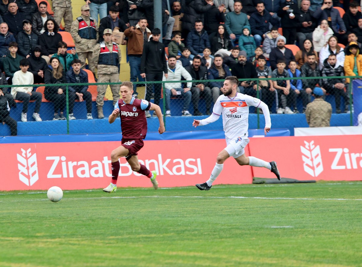 Trabzonspor ve İskenderunspor Arasında 2-2 Beraberlik