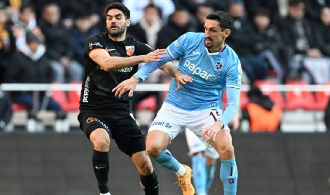 Trabzonspor ve Kayserispor'un karşı karşıya geldiği mücadelede gol sesi çıkmadı.