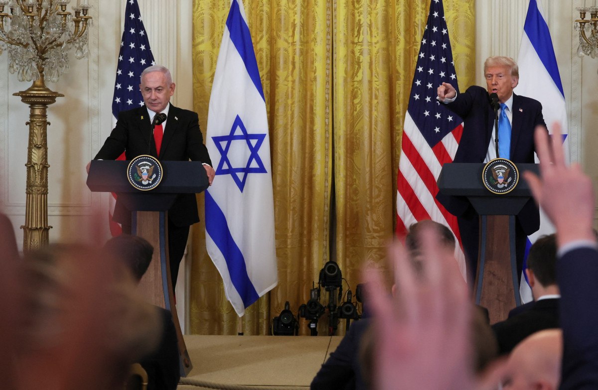 Trump ve Netanyahu Beyaz Saray'da Görüştü