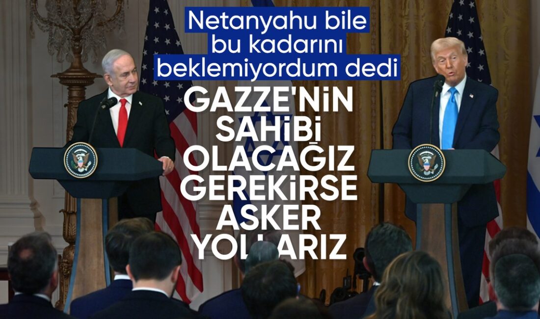 Trump ve Netanyahu'nun Beyaz Saray'daki kritik görüşmesi, Gazze Şeridi'ni devralma