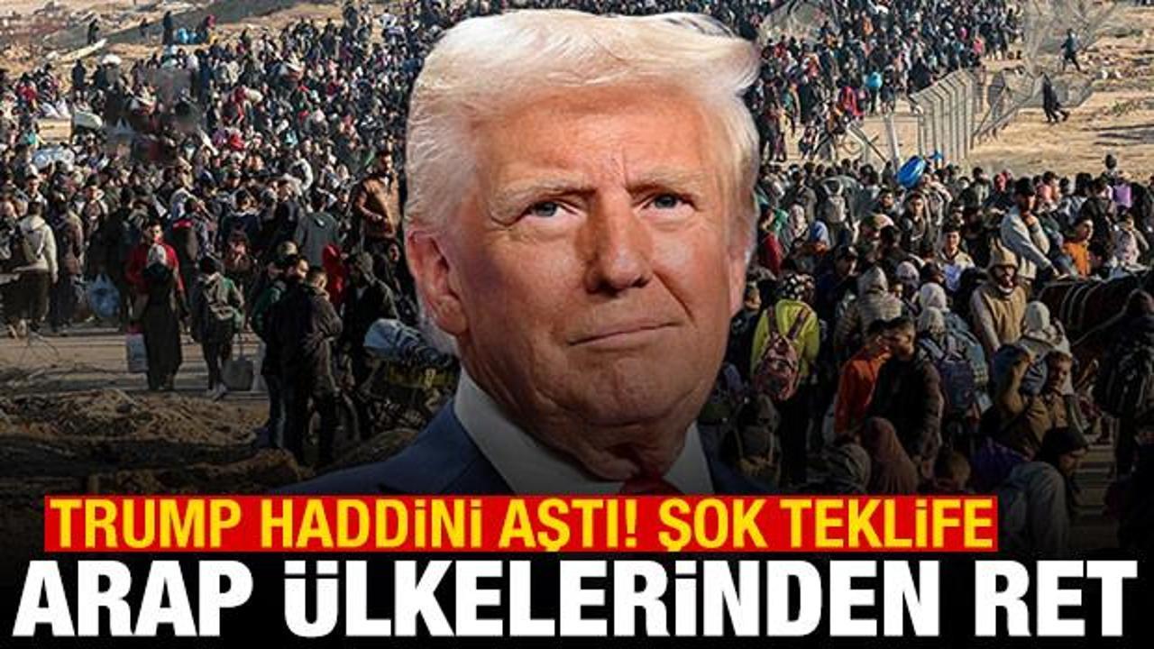 Trump'ın Gazze'deki Filistinlilerin yerinden edilmesi konusundaki açıklamaları ve Hamas'ın bu