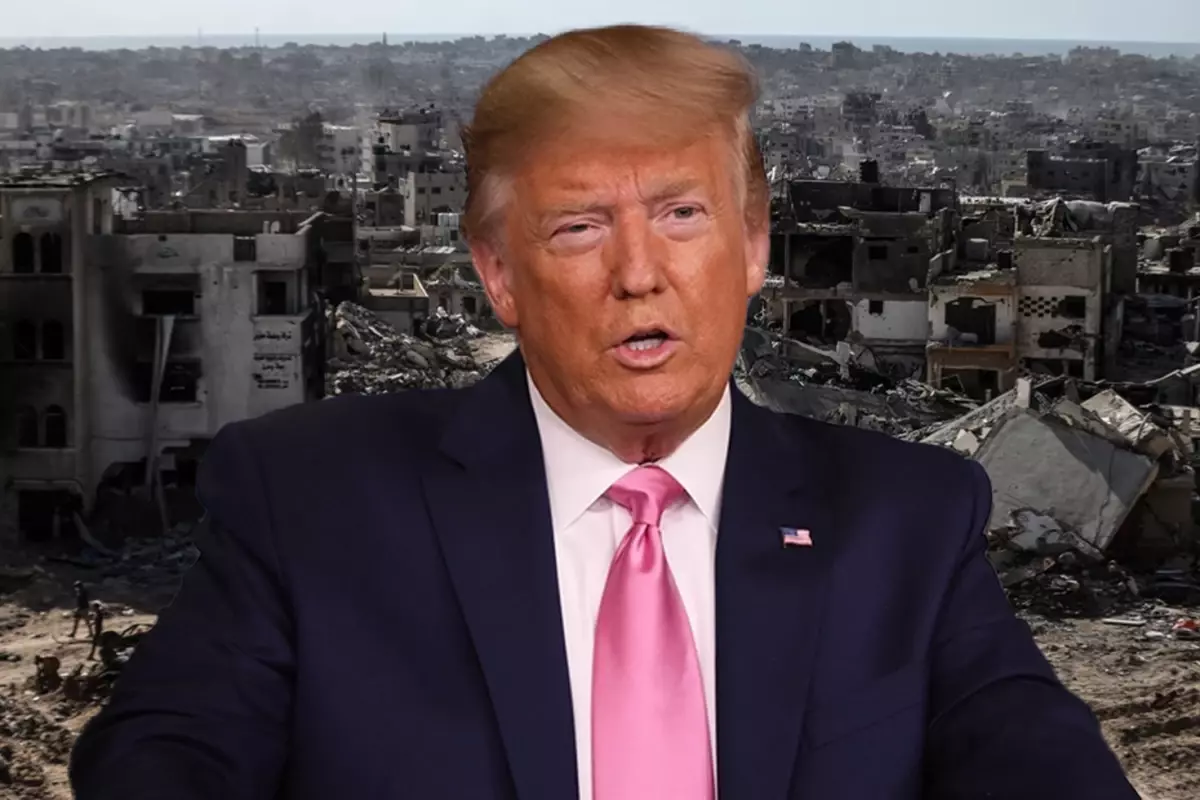 Trump, Gazze Planı hakkında yaptığı tartışmalı açıklamalarla dikkatleri üzerine çekti.