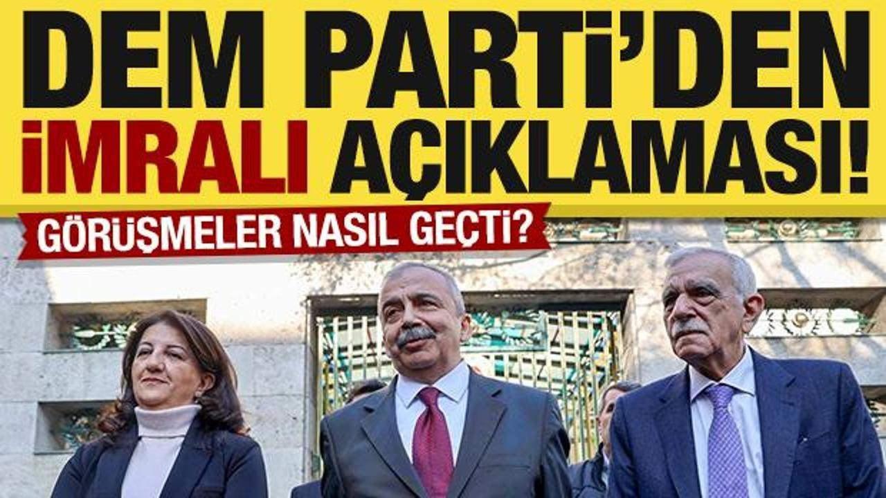 Tuncer Bakırhan'dan Öcalan'ın Tarihi Çağrısı Hakkında Açıklama