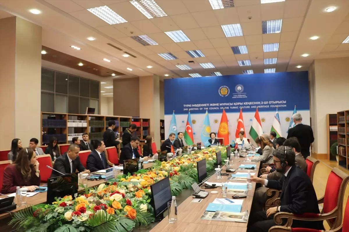Türk Kültür ve Miras Vakfı Konseyi'nin 2'nci toplantısı, Astana'da gerçekleştirildi.