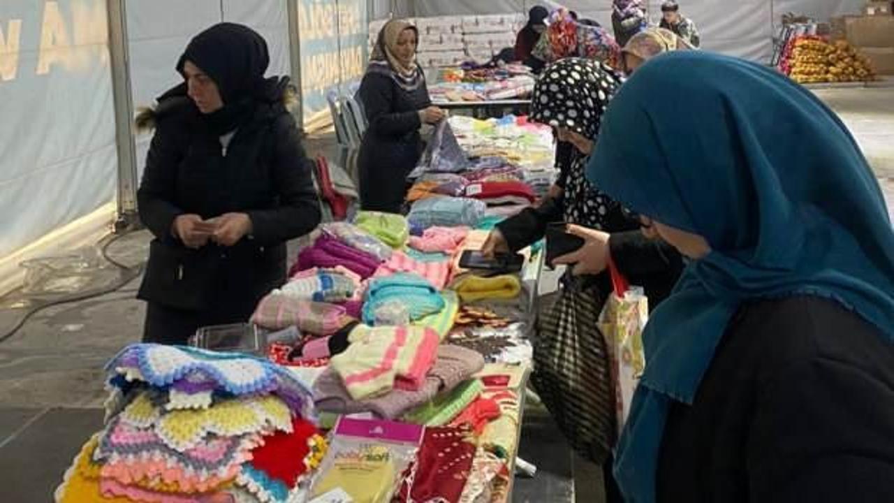 Türkiye Diyanet Vakfı, deprem bölgesine destek sağlamak amacıyla hayır çarşıları