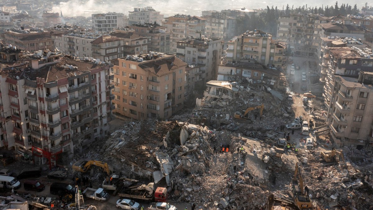 Türkiye'de 6 Şubat 2023'te meydana gelen depremler ve ardından yaşanan