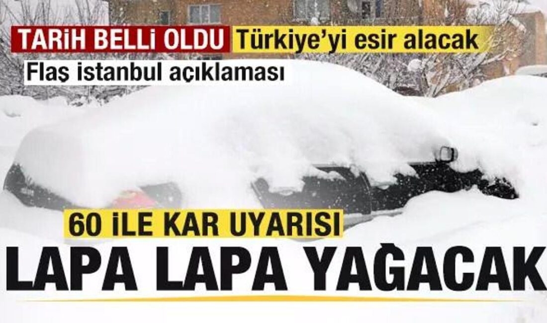 Türkiye'de hava sıcaklıklarının düşmesi ve kar yağışı beklenmesi, kış şartlarının
